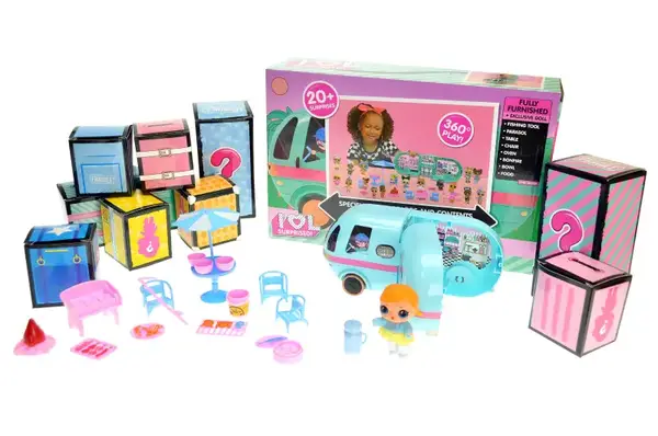 Лялька герой з фургоном в коробці BS012 р.34*8,2*22см купити