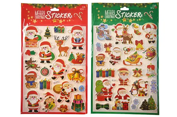 Наліпки BE (RS-0408) Новий рік 18x25см Malevaro купити недорого в Україні, фото 3