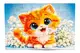 Пазл дерев'яний Puz-05001 Котик, А5 в тубусі PuzzleOk купити