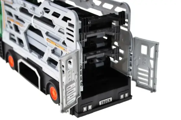 Потяг інерційний 8907 з набором машинок, в коробці р.47,5x12x25,5 см YG Toys купити недорого в Україні, фото 3