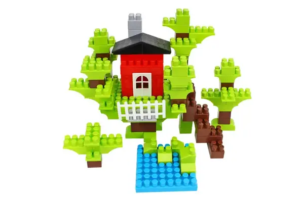 Конструктор блочний 1089 “Wild Land” 130елм. в кульку ТЕХНОК купити недорого в Україні, фото 5