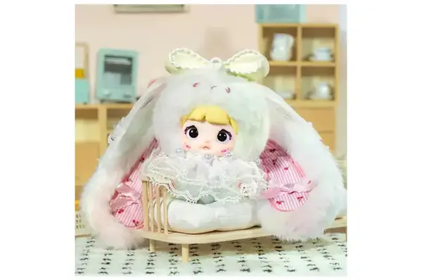 Пухнаста фігурка на підвісі POP TOP Hi TOY серії "Nommi" - ЗАЙЧЕНЯТА (у дисп., в ас.) купити недорого в Україні, фото 2