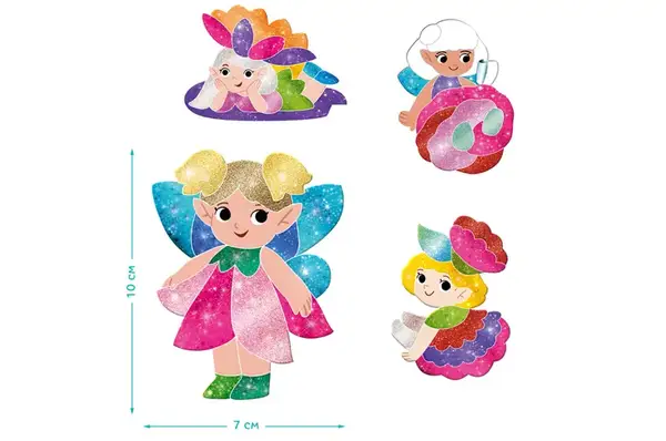 Магнітний набір для творчості з фольгою 200299 "Лісові феї" DoDo купити недорого в Україні, фото 3