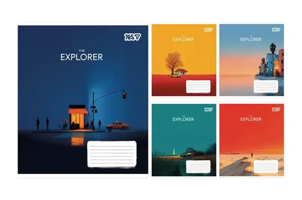 Зошит 24 Клітинка 769047 "The explorer" Yes/1Вересня купити