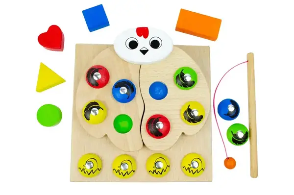 Сортер магнітний "Квочка" 900637 IGROTECO купити недорого в Україні, фото 3