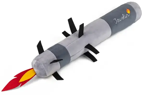 М'яка іграшка ракета "Джавелін" Javelin 62/1817 р. 50см купити