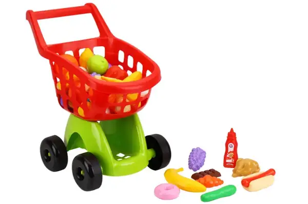 Візок 8713 для супермаркету з набором продуктів ТЕХНОК купити