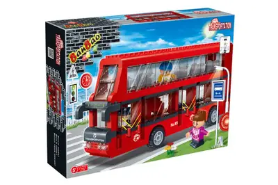 Конструктор 8769 "Перевезення" (412 елм.) Автобус / Banbao купити