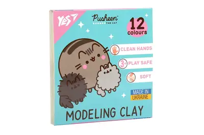 Пластилін 540669 "Pusheen" 12 кольорів Yes купити