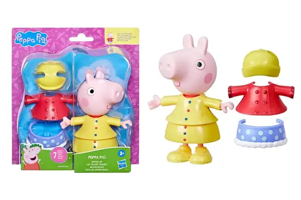 Ігровий набір PEPPA FIGURINES серії "Модна пригода" - ОДЯГНИ ПЕППУ G0331 купити