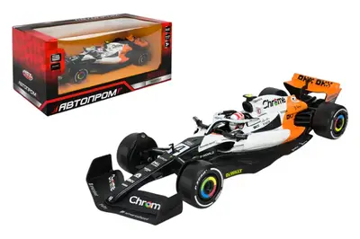Машина АВТОПРОМ металева 68203A 1:24 McLaren MCL60(2023 Monaco Grand Prix),у короб. 24.5x12см купити