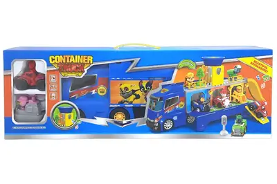 Вантажівка з героями 6349C "Дружок" озвучена, зі світлом, в коробці р.46,5*10*28см. купити