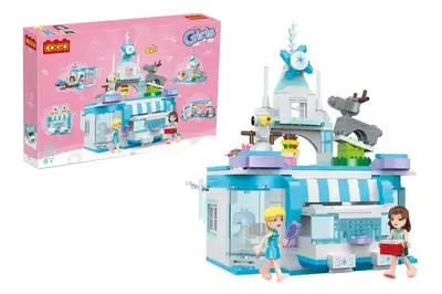 Конструктор "COGO" "Будинок для дівчат 4в1" 648дет 3061 (Р) р.49,5*35*7см купити