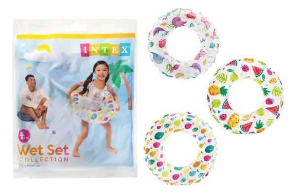 Круг надувний INTEX в кульку 59241 р.61см купити