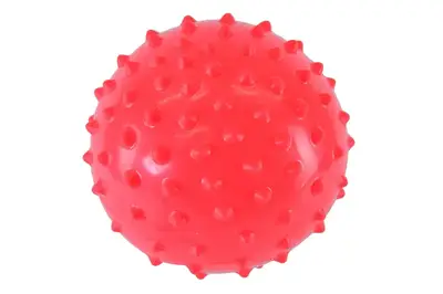 М'яч арт. MB0108 з шипами, гумовий 8 см, 18 грам, 6 кольорів купити