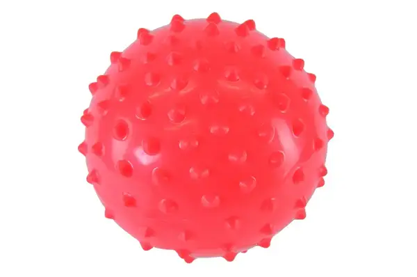 М'яч арт. MB0108 з шипами, гумовий 8 см, 18 грам, 6 кольорів купити