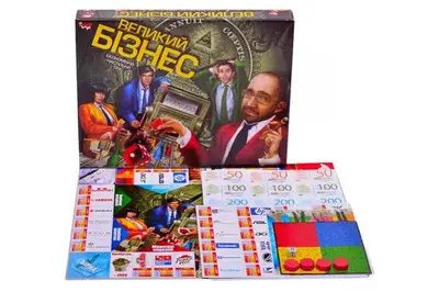 Настільна гра DTG1-UA "Великий бізнес" DANKO купити
