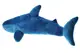 М'яка іграшка "Акула" синя р.55*20*30см купити