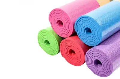 Килимок для йоги/фітнесу YM-0002 EVA 6мм 173*61см 4 кольора, кульок купити