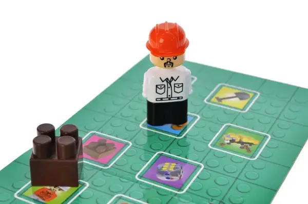 Конструктор блочний QB300-204 "Block&Steps: Мегабудівельник" + ходилка і меморі гра 3в1, 125дет. qbee купити недорого в Україні, фото 10