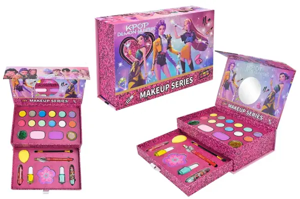 Набір для макіяжу 3688-LM5/6 мікс 2 види, тіні для повік, лак, помада, аксесуари купити