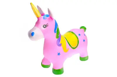 Коник "Єдиноріг" стрибун (3 види) YT500-13 р.52*28*40см купити