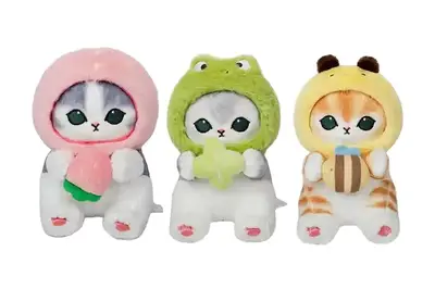 М'яка іграшка E1001 Котик в одязі 35см купити