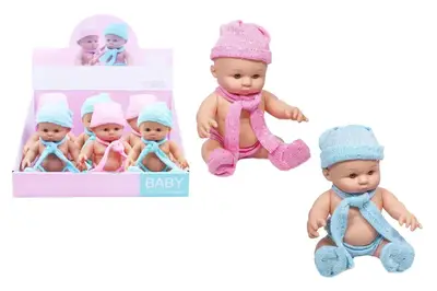 Пупс в дисплеї 6шт YL326A-3 р.34*21*28см купити