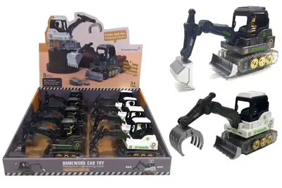 Екскаватор в блоці 8шт HY-608 р.38,5*33*11,5см Екскаватор в блоці 8шт HY-608 р.38,5*33*11,5см купити