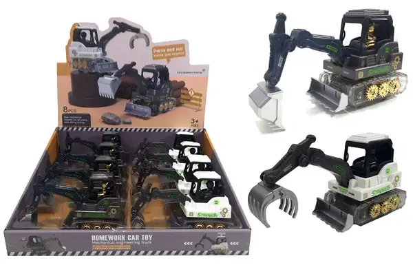 Екскаватор в блоці 8шт HY-608 р.38,5*33*11,5см купити