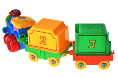 Потяг каталка 8681 в ковпаку р.43x10,5x14 см YG Toys купити