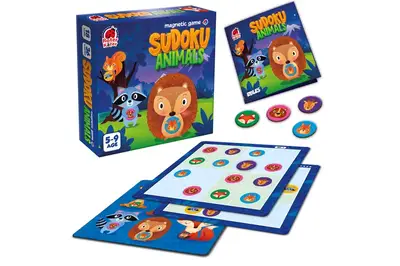 Магнітна гра RK2150-01 Roter Käfer Судоку Тварини VladiToys купити
