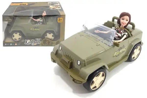 Машина для ляльки військова в коробці 925-178 р.36*19*20см купити