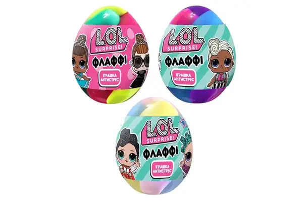 Слайм LOL81009 Флаффі L.O.L. Surprise! 140 мл ТМ Lovin купити