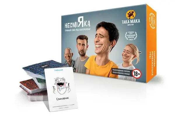 Настільна гра Несміяка (Для дорослих) 10002-UA ТАКА МАКА купити