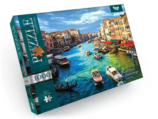 Пазли - 1000 елм. - С1000-09-01,02,03...10 серія 9 DANKO купити недорого в Україні, фото 4