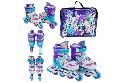 Роликові ковзани RL25434 розмір M (34-37) колеса PU 1 світло купити