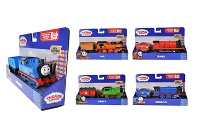 Моторизований паровозик з причепом «Томас і друзі» в асортименті Mattel купити