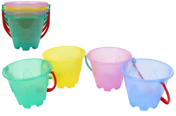 Відерко 0082 прозоре перламутрове ТЕХНОК купити