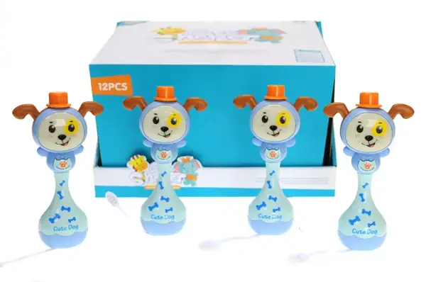 Брязкальце 855-103A "Собачка" на батарейках, в дисплеї 12 шт. YG Toys купити