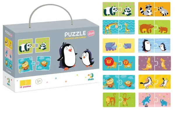 Пазл Дуо "Мама і Малюк" 300150 DoDo купити недорого в Україні, фото 2