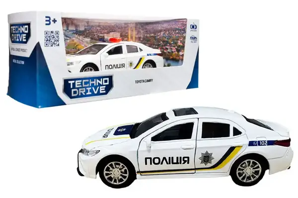 Автомодель KM250416 TOYOTA CAMRY ПОЛІЦІЯ KM250416 TechnoDrive купити