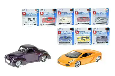 Автомоделі - МІНІ-МОДЕЛІ В ДИСПЕНСЕРІ (асорті, 1:64) купити