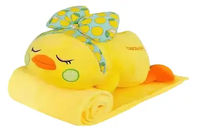 М'яка іграшка L1126 з пледом 60 см купити