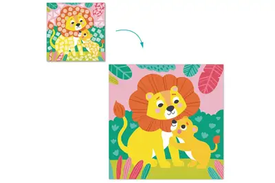 Набір для творчості. Мозаїка зі стікерами 300896 «Зоопарк» DoDo купити