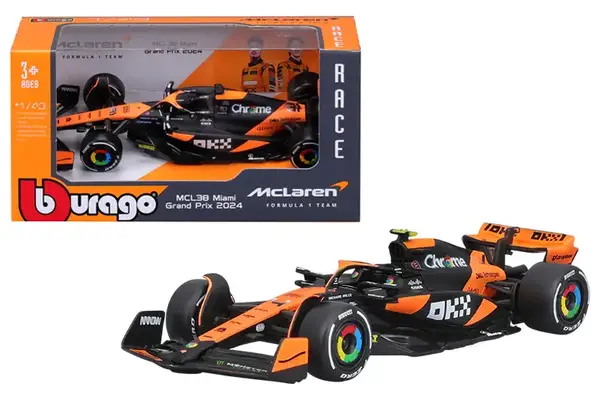 Автомодель - MCLAREN F1 MCL38 (2024) (1:43) 18-38214 купити