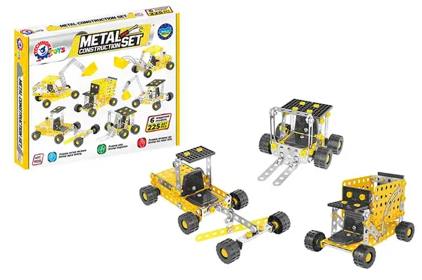 Конструктор металевий 9031 "Спецтехніка" 225 дет. в коробці ТЕХНОК купити недорого в Україні, фото 3