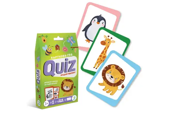 Настільна гра 301244 "Вікторина: Вгадай тваринку" DoDo купити