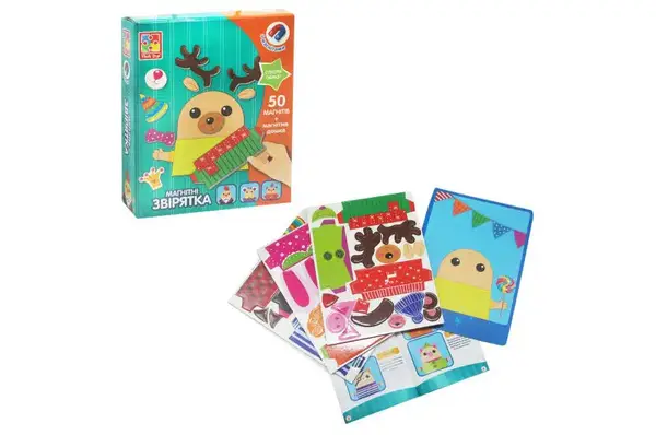 Магнітна гра 'Звірятка' VT3702-16 Vladi Toys купити