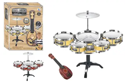 Барабанна установка+гітара 333-018 коробка р.35,5x10x46см купити